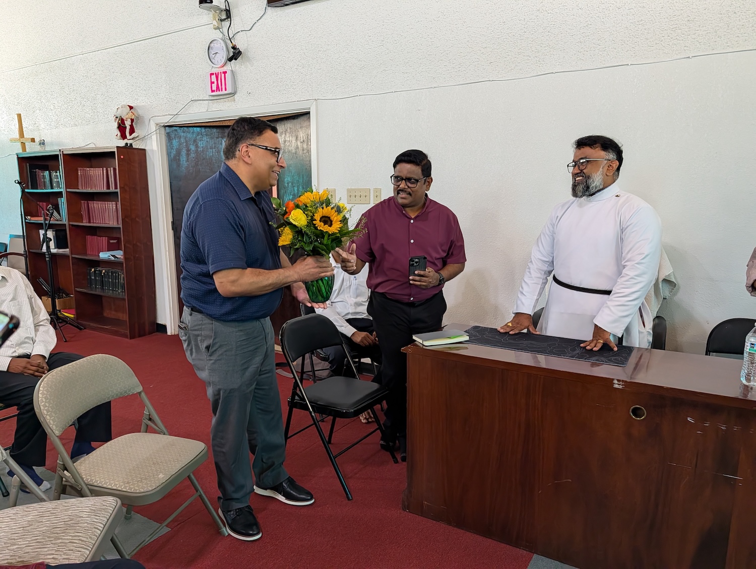 Committee Meeting of Love of Christ CSI Church & CSI Congregation of Dallas for broader collaboration in the conference