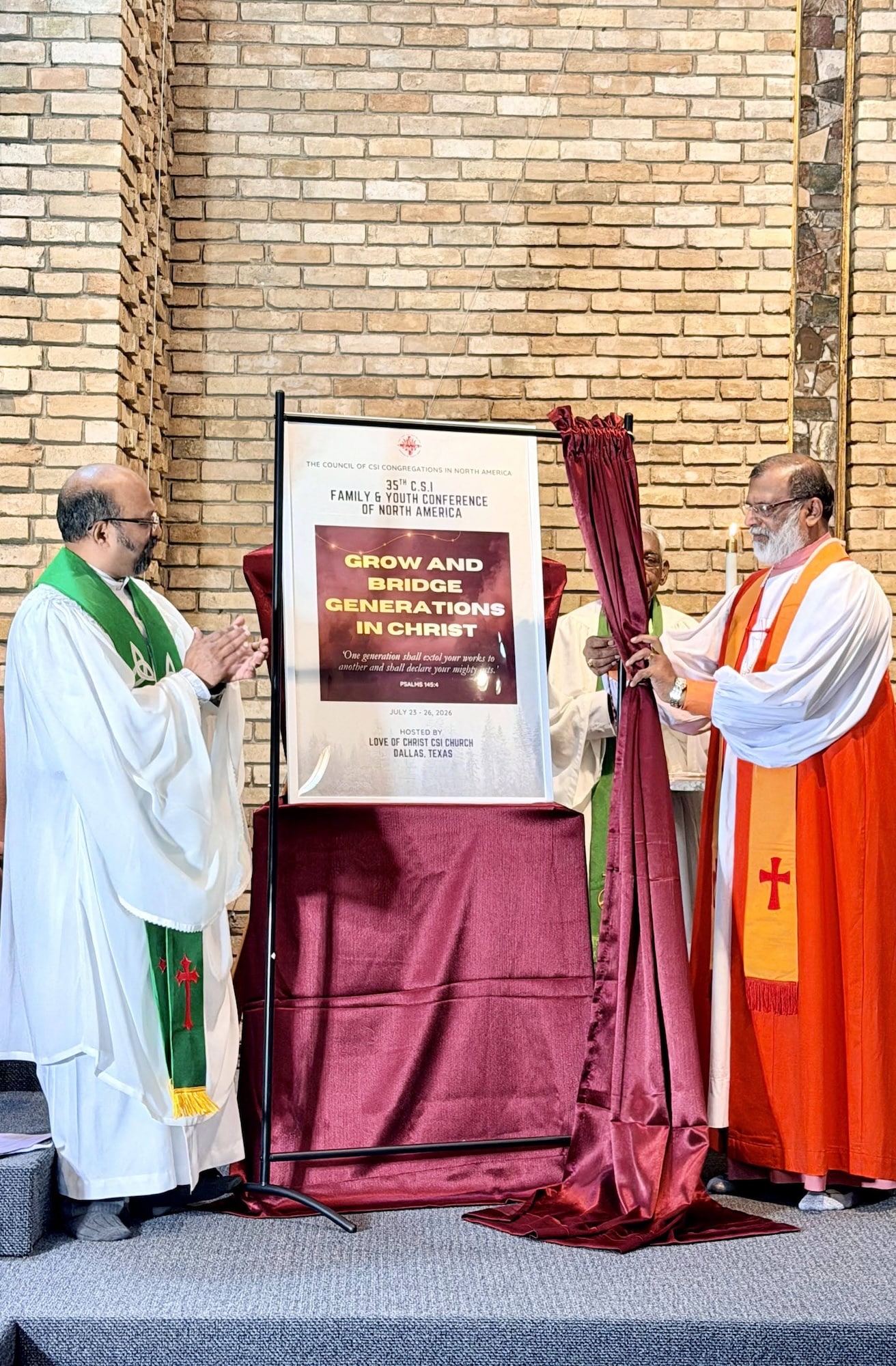 Conference Theme Reveal by Rt. Rev. Dr. Sabu K Cherian, Bishop, CSI Madhya Kerala Diocese