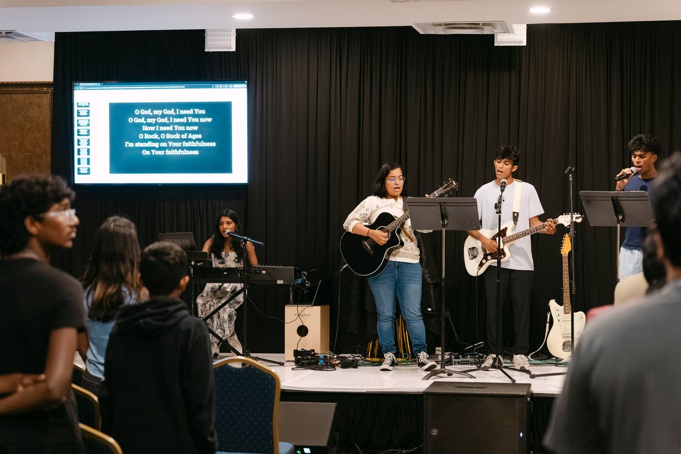 Youth worship band