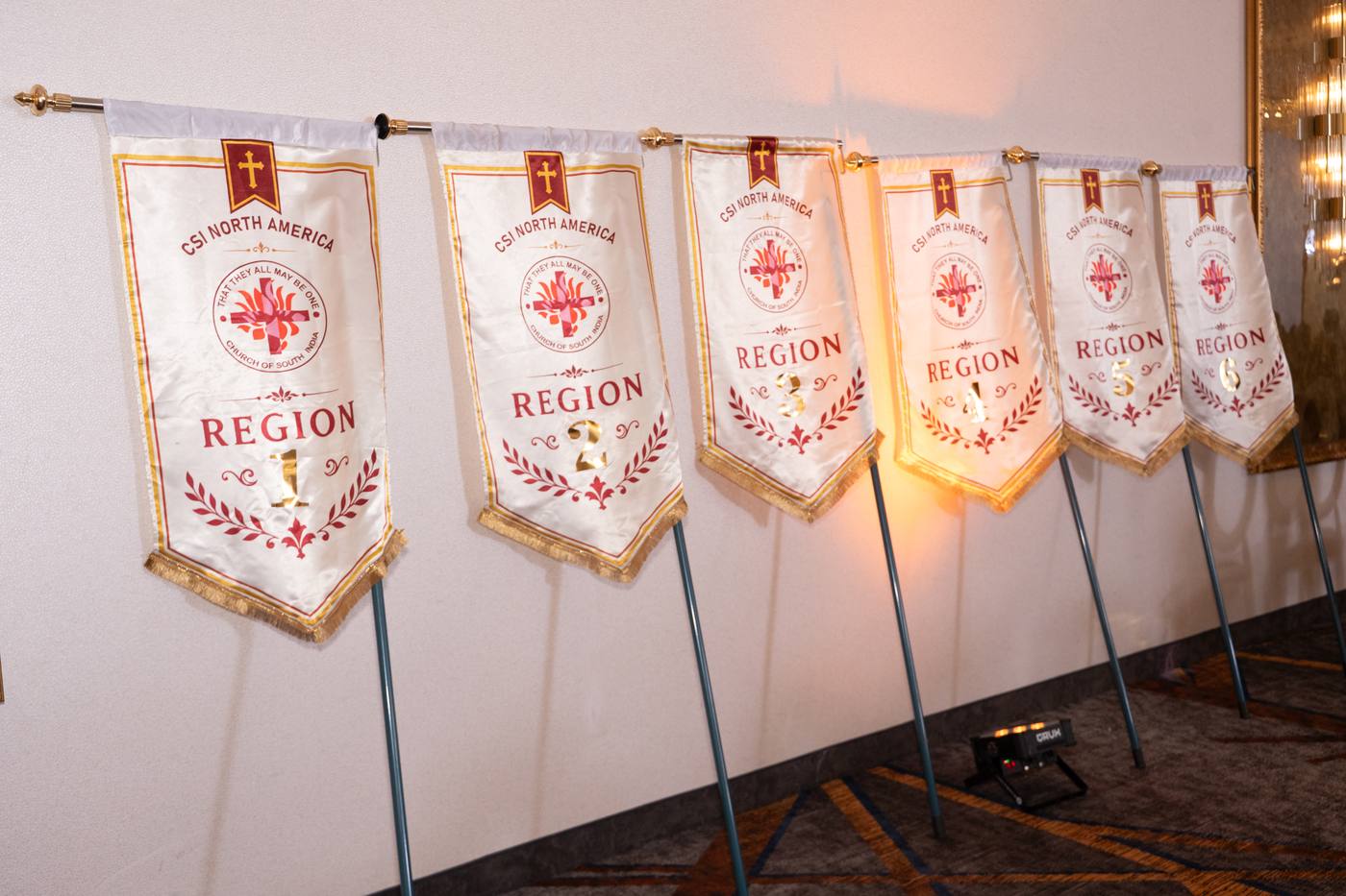 Diocese region banners