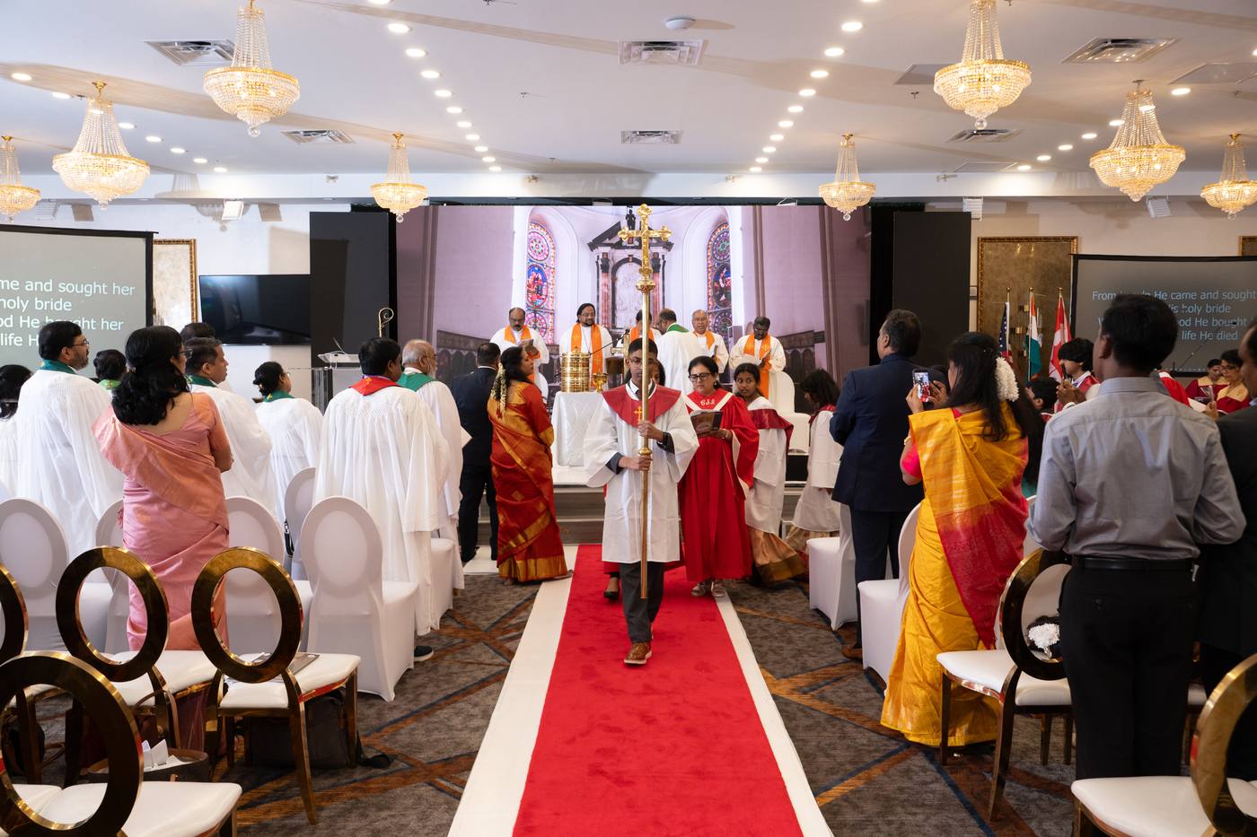 Worship service processional
