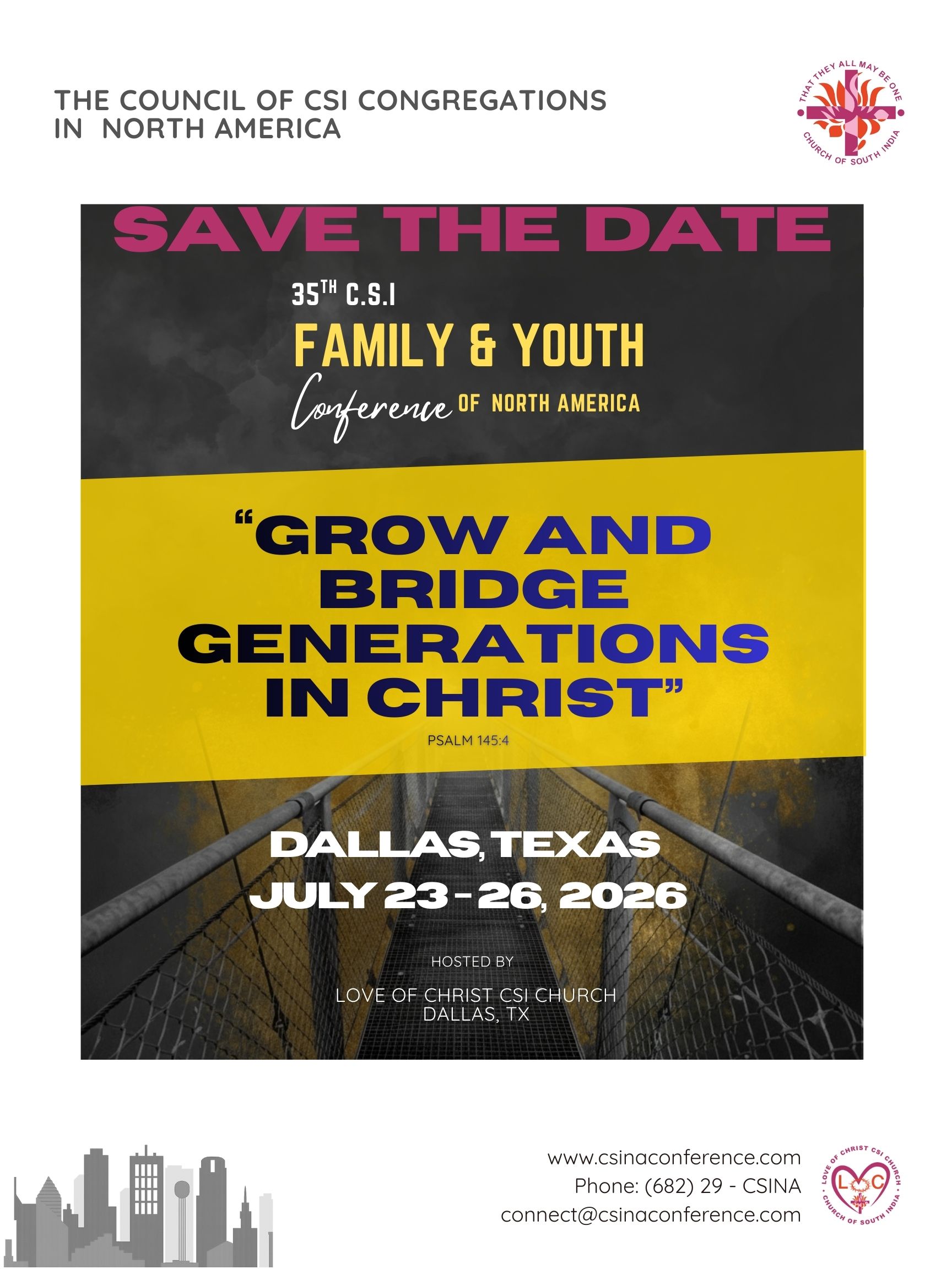 Save the Date Poster